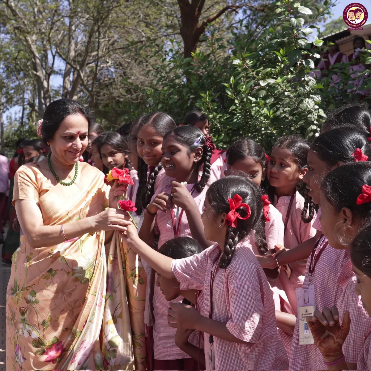 Art of Living Free Schools (@aolschools) on Twitter photo Happy Birthday Bhanu Didi! Every flower is a token of the love and gratitude you inspire in us. Your commitment & vision has transformed the lives of over 100,000 underprivileged children through 1262 schools in 22 states with free & value- based education.
<a href="/Bhanujgd/">Bhanu Narasimhan</a>
#GiftASmile Happy Birthday Bhanu Didi! Every flower is a token of the love and gratitude you inspire in us. Your commitment & vision has transformed the lives of over 100,000 underprivileged children through 1262 schools in 22 states with free & value- based education.
<a href="/Bhanujgd/">Bhanu Narasimhan</a>
#GiftASmile