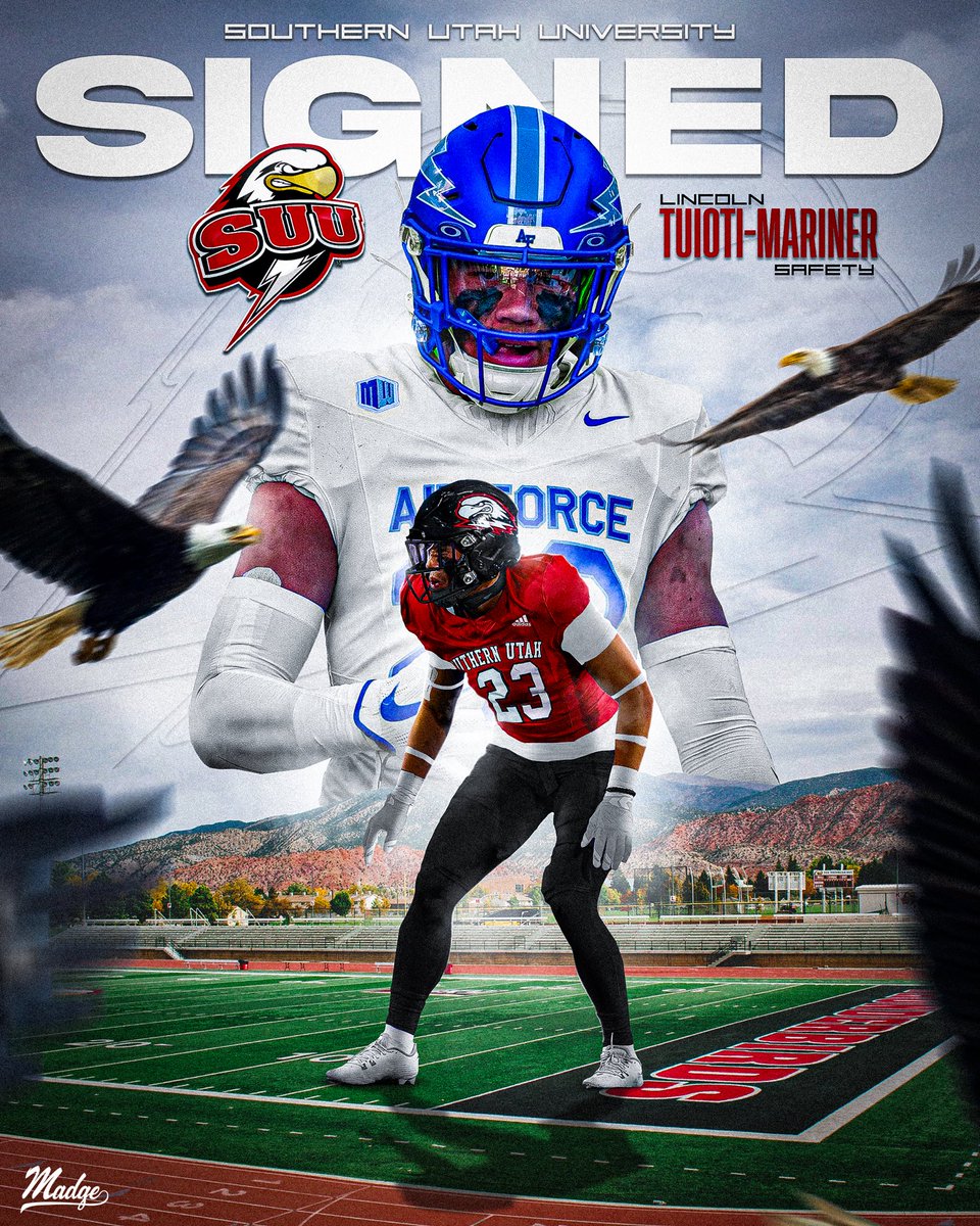 Aaron Tuioti-Mariner (@tuiotimariner) on Twitter photo Southern Utah and Cedar City got a Defensive Playmaker. If you don’t know. You’ll find out very soon. Congrats Son! Always follow your heart and you’ll never go wrong. Excited for you to make an immediate impact. Go T-Birds. <a href="/LincTM/">Lincoln Tuioti-Mariner</a> <a href="/SUUFB_/">Southern Utah Football</a> Southern Utah and Cedar City got a Defensive Playmaker. If you don’t know. You’ll find out very soon. Congrats Son! Always follow your heart and you’ll never go wrong. Excited for you to make an immediate impact. Go T-Birds. <a href="/LincTM/">Lincoln Tuioti-Mariner</a> <a href="/SUUFB_/">Southern Utah Football</a>