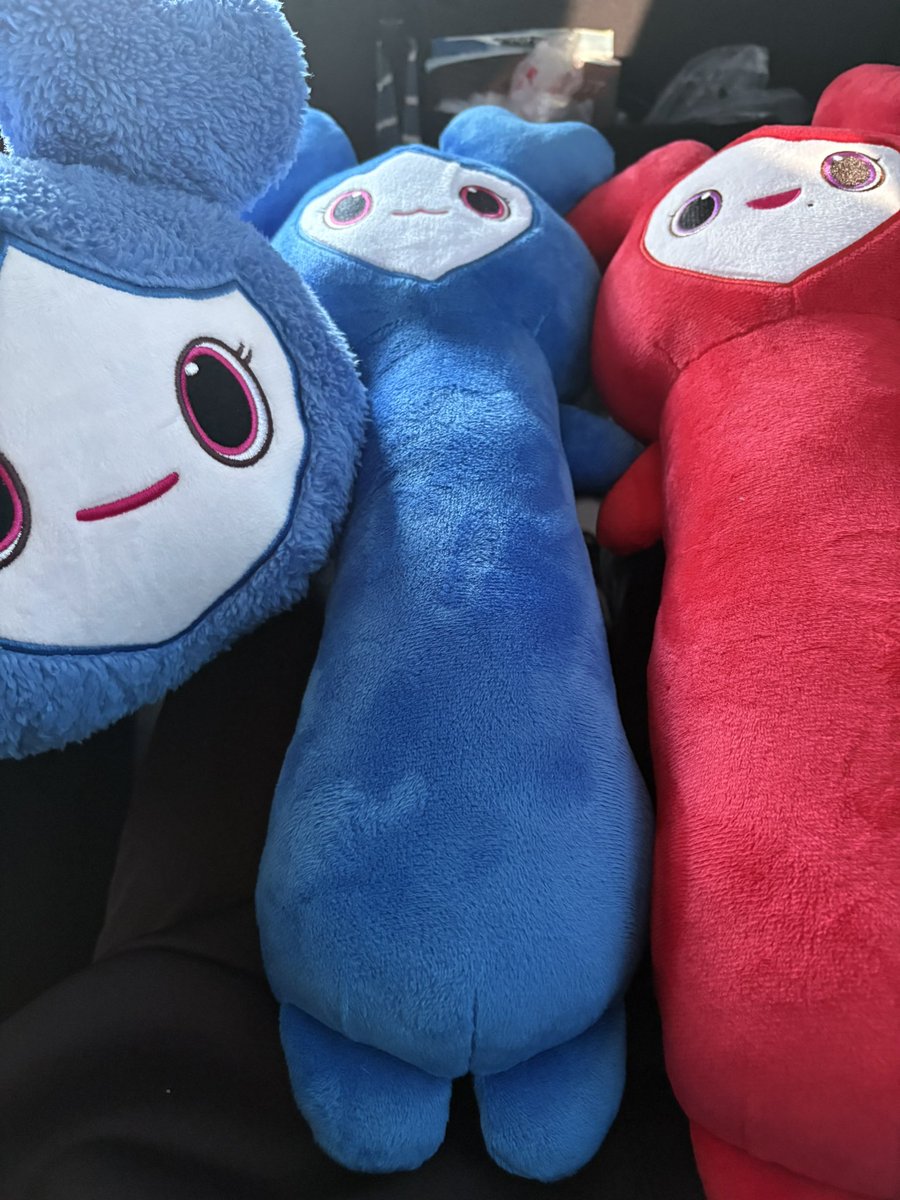 ツウィちゃん取ろうとしたらおチェンも一緒に取れた