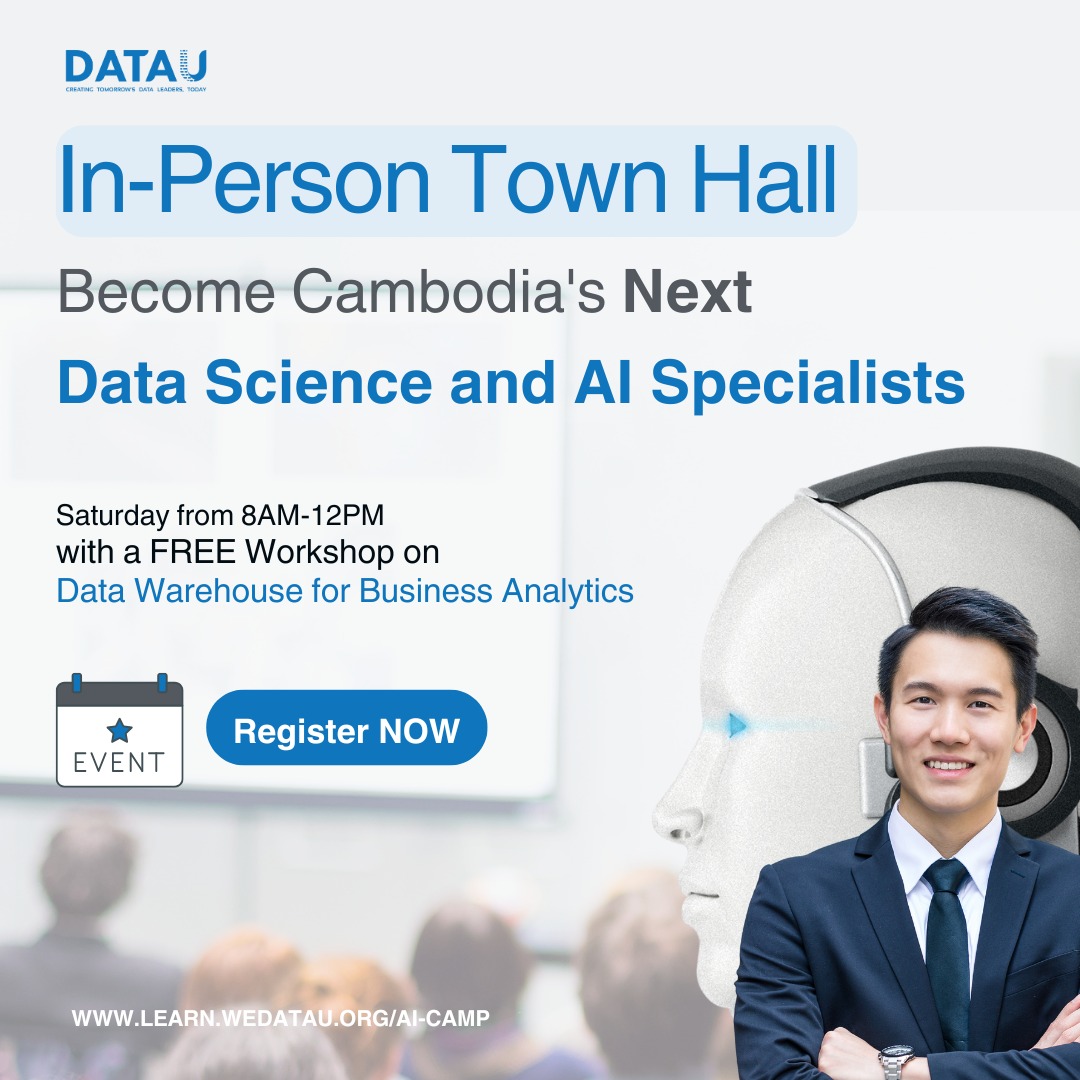 DataUAcademy's tweet photo. You're invited to join our Town Hall next Saturday morning and a Free Data Warehouse  Workshop. Meet like minded individuals. 

⚡Learn more and request to join: https://t.co/wXpl259oWs https://t.co/2vIfEpnvBm