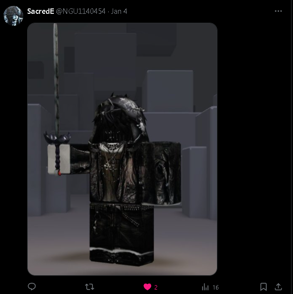 GostherCat's tweet photo. The avatar who won the outfit contest issss @NGU1140454 dm me! https://t.co/97iAzOldJt