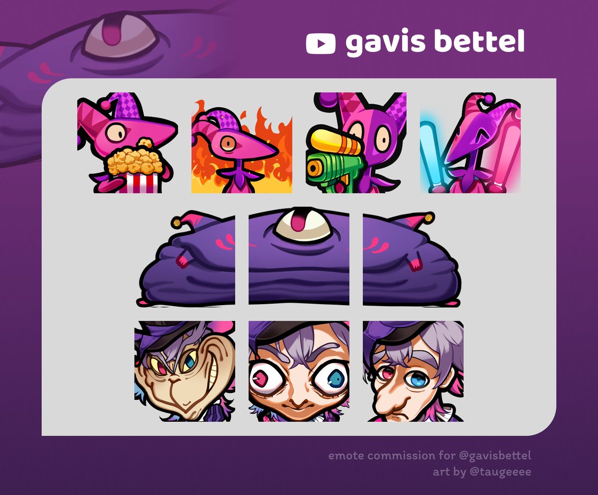 ✨豆芽之王 (@taugeeee) on Twitter photo new emotes for <a href="/gavisbettel/">Gavis Bettel🎩HOLOSTARS EN</a> anniversary >:3c
as always thank you for allowing me to work on your emotes, theyre always great fun!!
(goes insane drawing) new emotes for <a href="/gavisbettel/">Gavis Bettel🎩HOLOSTARS EN</a> anniversary >:3c
as always thank you for allowing me to work on your emotes, theyre always great fun!!
(goes insane drawing)