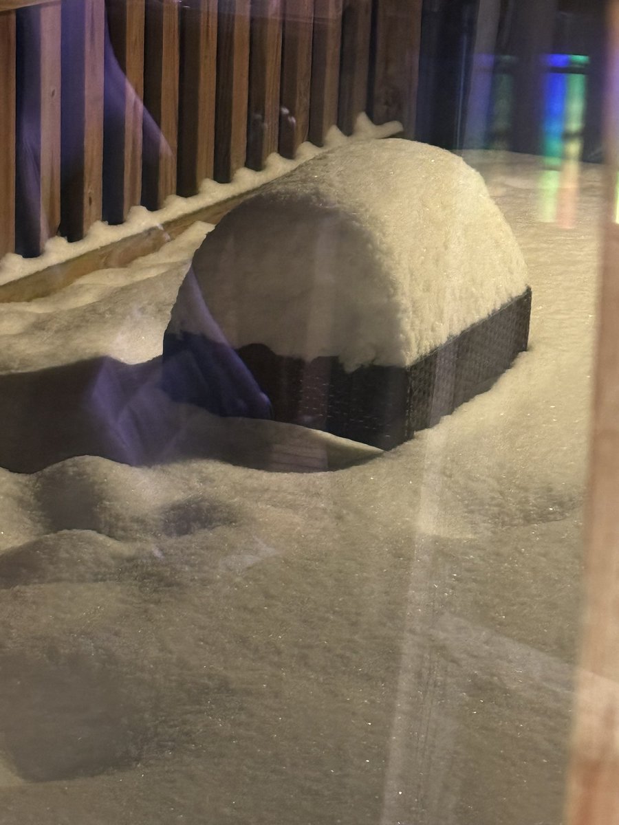 Elicaldwell's tweet photo. Never thought I’d say this, but I’m over the snow. 🙄 #wvwx https://t.co/vbD8qmwYsN