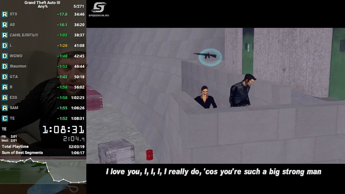 lesenqa's tweet photo. i got my goal in gta 3 and now it's all up to san andreas to be able to do the trilogy run
i honestly was thinking to do it as my last gta thing for the close future but it feels like different order of goals is much better and i'm not sure if i want to be done with gta for now https://t.co/RBIUhnBpKB