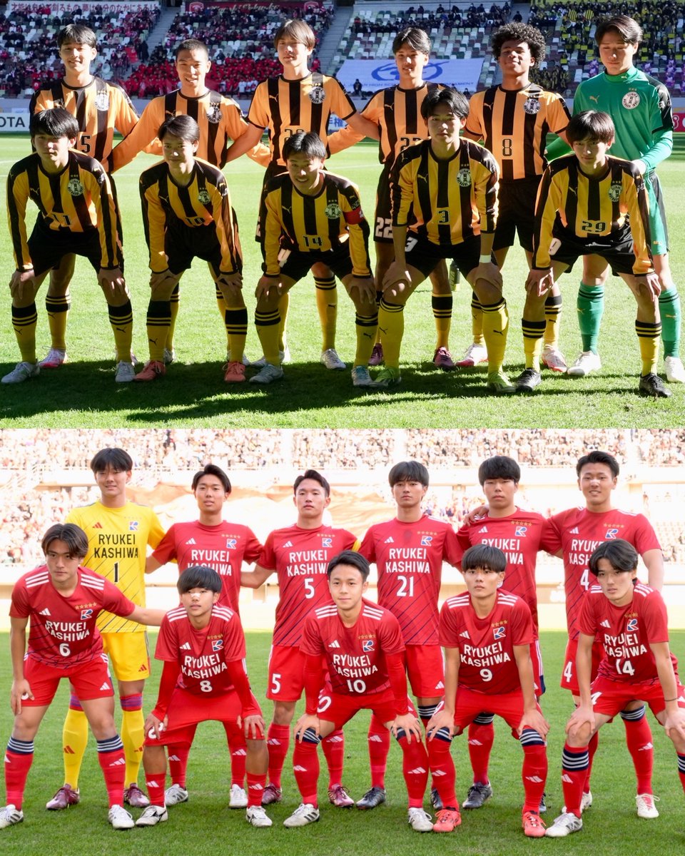 🔴 7年前の高校サッカー選手権 決勝スタメン 🟡 今大会の決勝は第96回