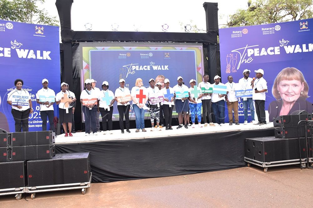The New Vision (@newvisionwire) on Twitter photo ๐ด ROTARY PEACE WALK
Rotarians sharing warm moments with the Rotary International President <a href="/Rotary/">Rotary International</a>, Stephanie Urchick <a href="/Stephanie_urchk/">Stephanie Urchick</a> as she prepares to flag them off for the Rotary Peace Walk <a href="/Makerere/">Makerere University</a>.
#VisionUpdates | #RIPresidentVisitsUG | ๐ธ Simon Peter Tumwine ๐ด ROTARY PEACE WALK
Rotarians sharing warm moments with the Rotary International President <a href="/Rotary/">Rotary International</a>, Stephanie Urchick <a href="/Stephanie_urchk/">Stephanie Urchick</a> as she prepares to flag them off for the Rotary Peace Walk <a href="/Makerere/">Makerere University</a>.
#VisionUpdates | #RIPresidentVisitsUG | ๐ธ Simon Peter Tumwine