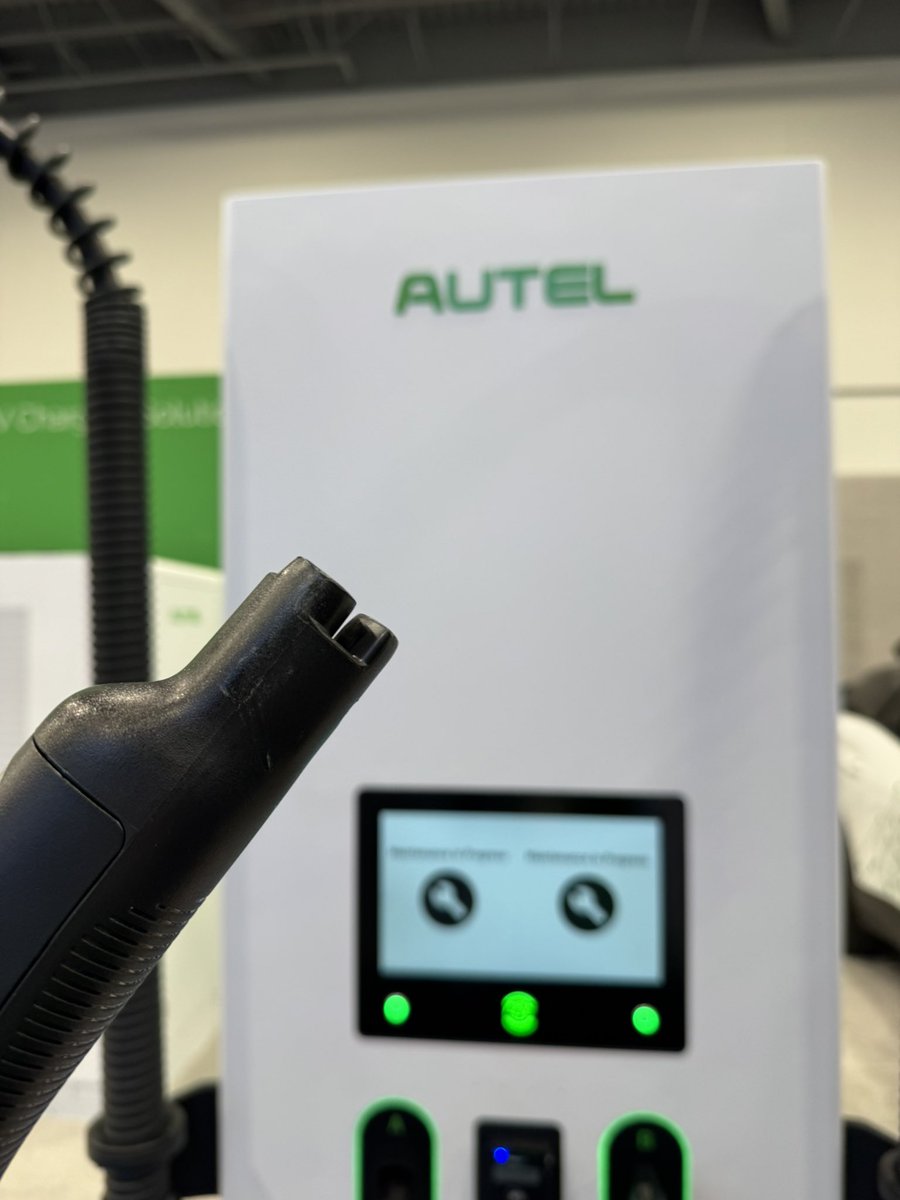 NACS is here in a big way. 
<a href="/autelenergy/">Autel Energy - North America</a> + <a href="/Tesla/">Tesla</a> tech