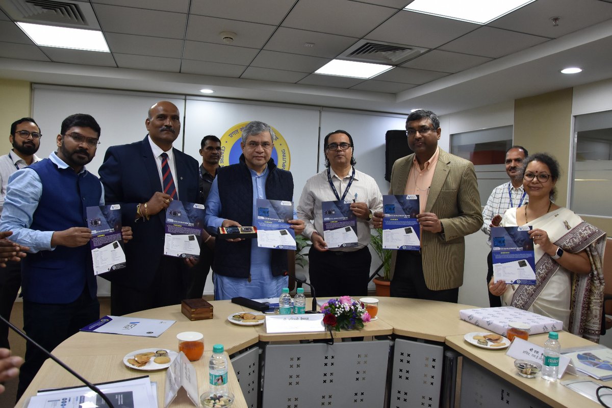 C-DAC India (@cdacindia) on Twitter photo Shri <a href="/AshwiniVaishnaw/">Ashwini Vaishnaw</a> Honourable - Minister of Railways, Minister of Information and Broadcasting and <a href="/GoI_MeitY/">Ministry of Electronics & IT</a> launched one #VEGA based SoC ASIC and two <a href="/DIRISCV/">DIR-V</a> VEGA processor based development boards in gracious presence of Shri S Krishnan, Secretary MeitY; Smt Sunita Shri <a href="/AshwiniVaishnaw/">Ashwini Vaishnaw</a> Honourable - Minister of Railways, Minister of Information and Broadcasting and <a href="/GoI_MeitY/">Ministry of Electronics & IT</a> launched one #VEGA based SoC ASIC and two <a href="/DIRISCV/">DIR-V</a> VEGA processor based development boards in gracious presence of Shri S Krishnan, Secretary MeitY; Smt Sunita