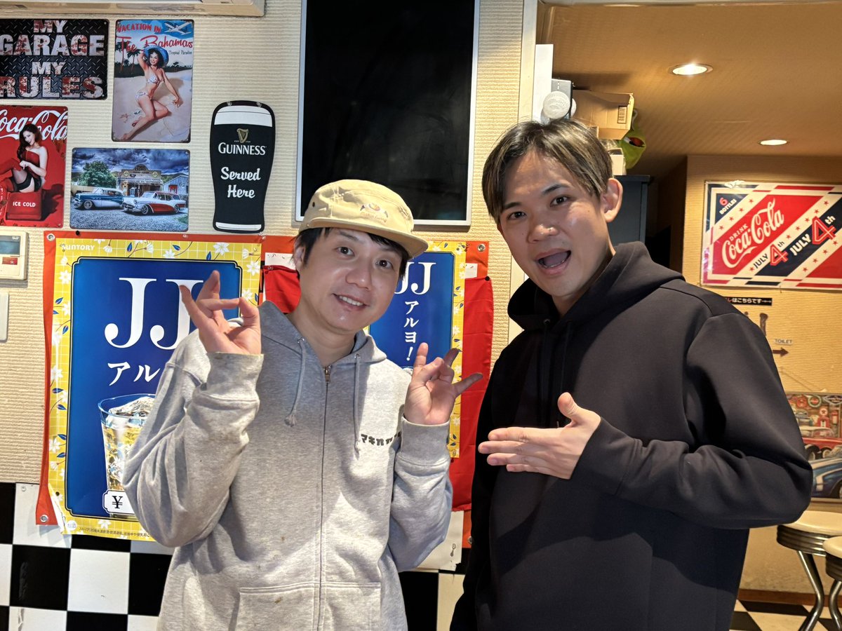 なんと🍛オーベルジーヌの社長・髙橋祐介さんが三軒茶屋カリガリマキオ