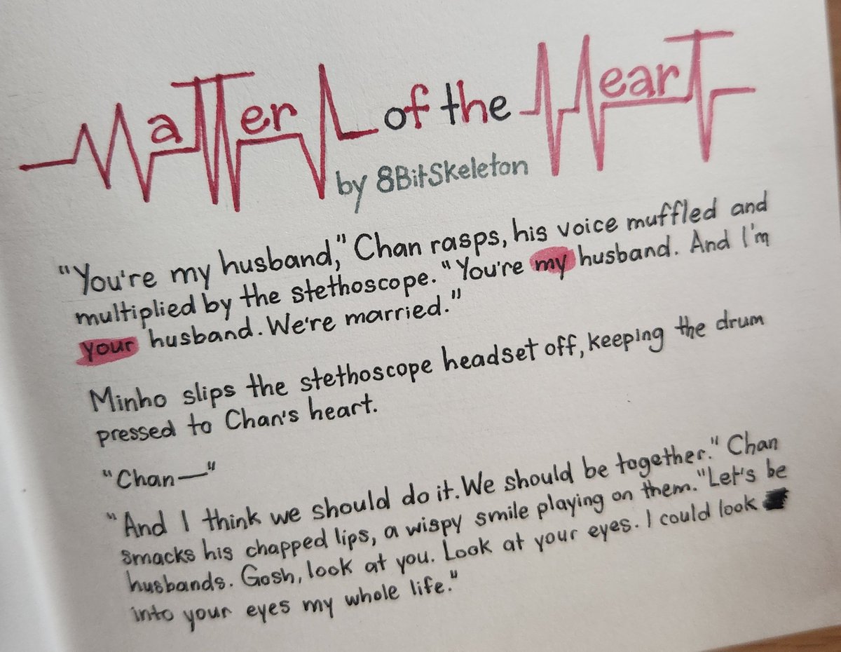 Matters of the Heart by <a href="/MNCHNLX/">wolf 🐺</a>
🏥archiveofourown.org/works/58238086