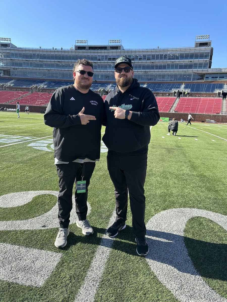 Great To Catch Up <a href="/CutterLeftwich/">Cutter Leftwich</a> - McNeese Legends is what <a href="/Coach_Leftwich/">Mack Leftwich</a> called us 😂🤞🏽 #GeauxPokes