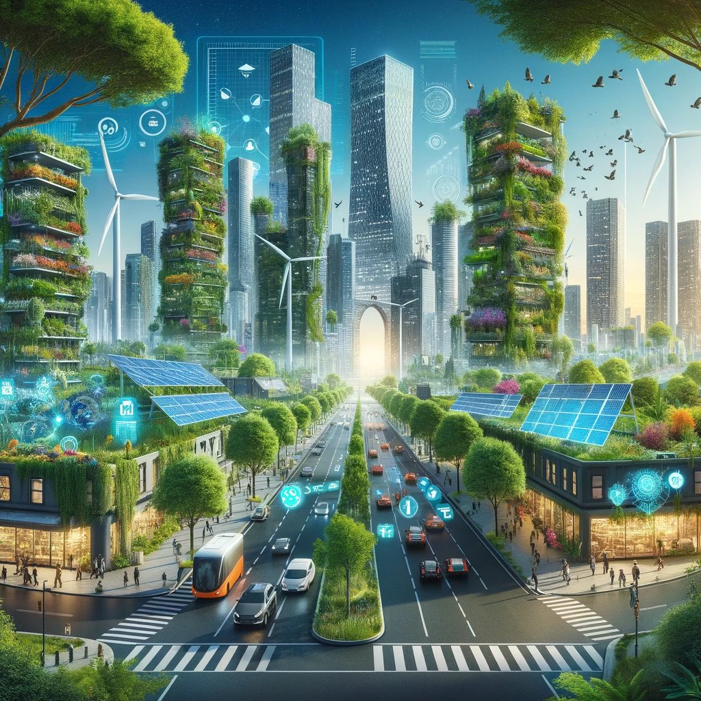 denisok72's tweet photo. Smart cities aren't just about tech—they're about harmony. Imagine urban jungles where AI optimizes energy use, reduces waste, and supports wildlife corridors. The future is a living, breathing collaboration between humanity and nature.  #GreenAI #SmartSustainability https://t.co/mYUidJsFHt