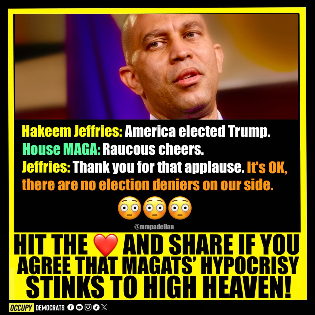 Occupy Democrats tweet media