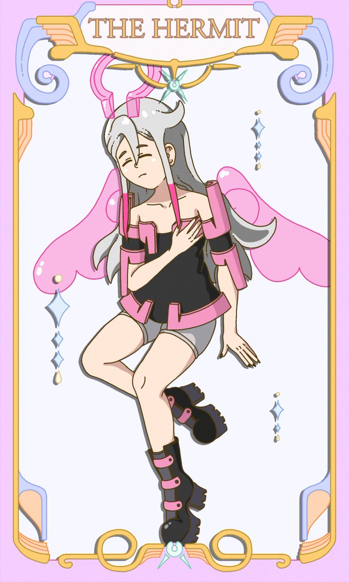 Briyakiel - the Hermit

#TarotCard #theHermit #originalcharacter