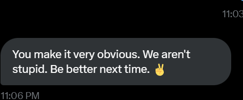 SfxSound's tweet photo. I swear to god these voice actors need a new brain I join twitter a few days ago and I all I been getting is dms saying how I am the guy named @Audionsfw2 like leave me alone man https://t.co/gEO4biXIg1