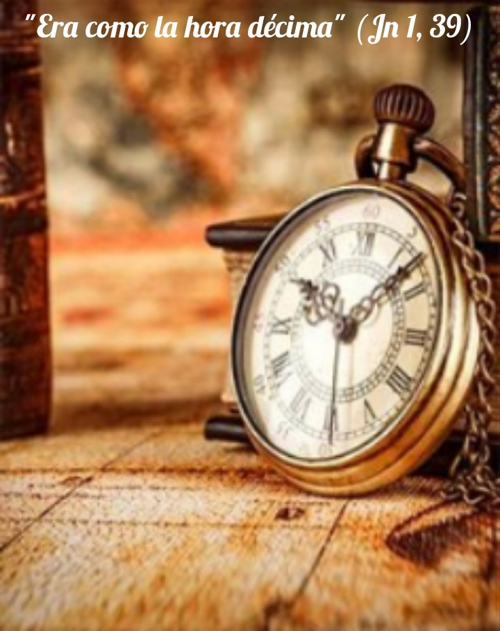 Chusmimartin's tweet photo. Siempre se recuerda la hora de aquella experiencia que toca el corazón e hace que a partir de aquel momento nada en la vida sea igual. Eso experimentaron los dos discípulos de Juan Bautista, después de pasar veinticuatro horas con el Señor. Jamás olvidarían aquella hora décima. https://t.co/Gxvuvjcwq6