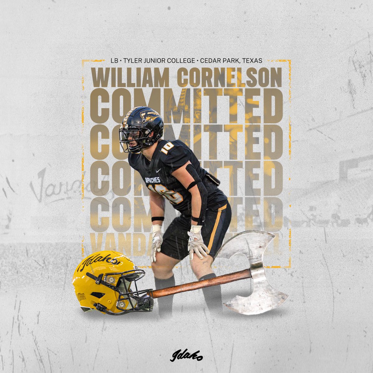 William Cornelson 3🌟LB (@williamcornels1) on Twitter photo All Glory To God🙏🏻
100% COMMITTED TO THE UNIVERSITY OF IDAHO🖤💛#DBLOCK #FPA <a href="/Coach_Dennison/">Cort Dennison</a> <a href="/CoachTFord/">Thomas Ford Jr</a> All Glory To God🙏🏻
100% COMMITTED TO THE UNIVERSITY OF IDAHO🖤💛#DBLOCK #FPA <a href="/Coach_Dennison/">Cort Dennison</a> <a href="/CoachTFord/">Thomas Ford Jr</a>