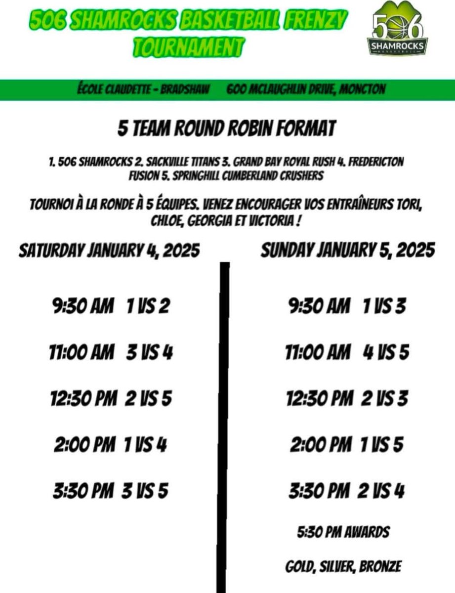 benmorrison14's tweet photo. We have an incredible tournament coming up at École Claudette Bradshaw school tomorrow! We will also have professional players from the Trip City basketball team on hand Saturday and Sunday afternoons. #girlsbasketball #Girlpower #Moncton #newbrunswick #Canada https://t.co/klvfNFbxFK