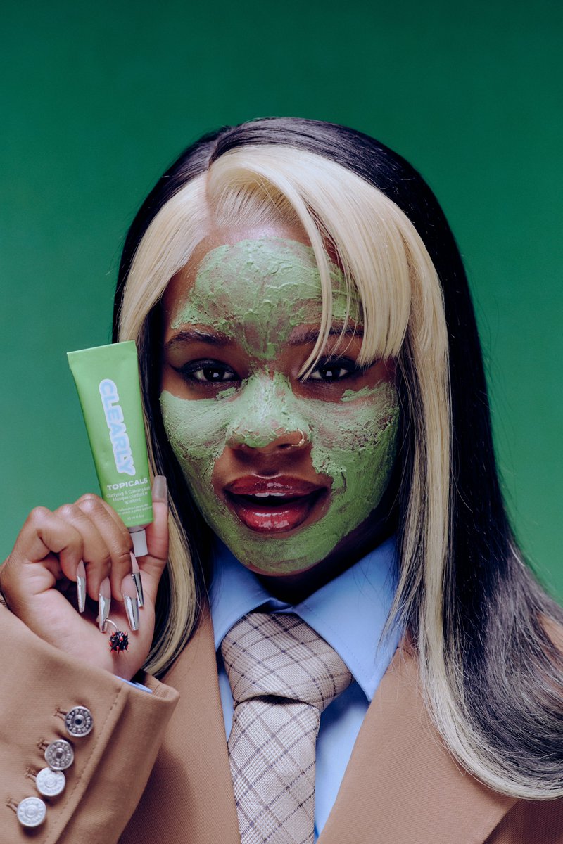 topicals's tweet photo. Clearly Clarifying + Calming Mask: A clinical strength, dual-acid breakout-fighting mask designed to reduce breakouts, smooth rough skin texture, clear blackheads + absorb excess oil.
Use as a spot treatment or all over.
Available now on https://t.co/GCY2KsAcbq #FaceCardClears https://t.co/RIo2Gd30oq