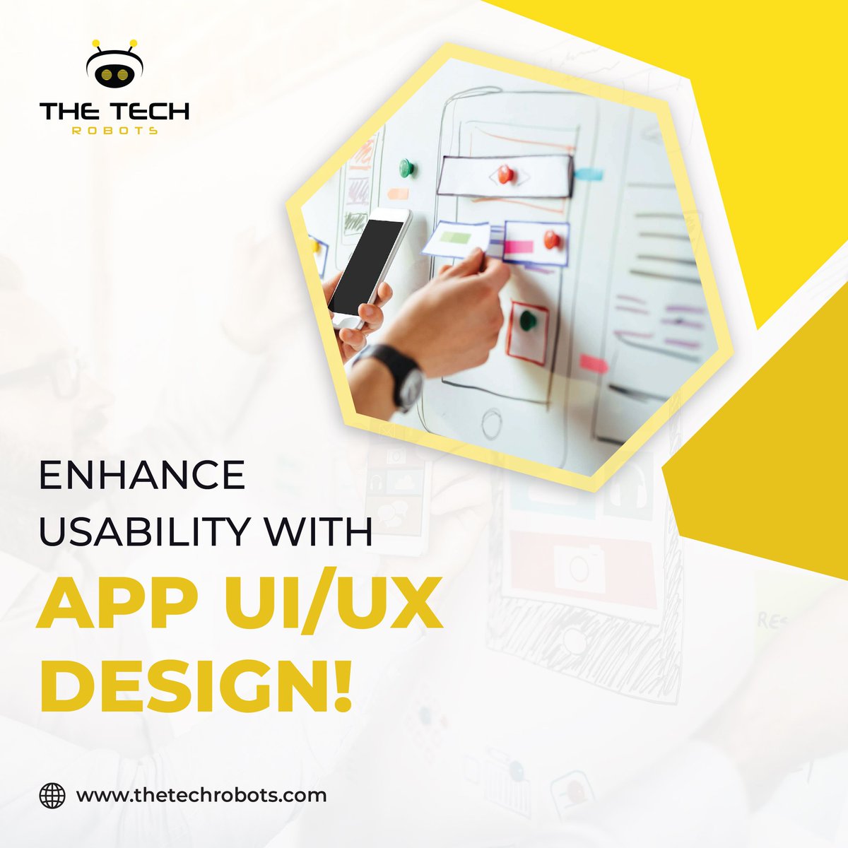 thetechrobots's tweet image. 🚀 Enhance Usability with App UI/UX Design!

Contact us today to schedule a consultation!
✉: info@thetechrobots.com
☎️: +353 1 584 0145
🌏: thetechrobots.com
.
.
.
#thetechrobots #UIUXDesign #AppDesign #DigitalTransformation #userexperience