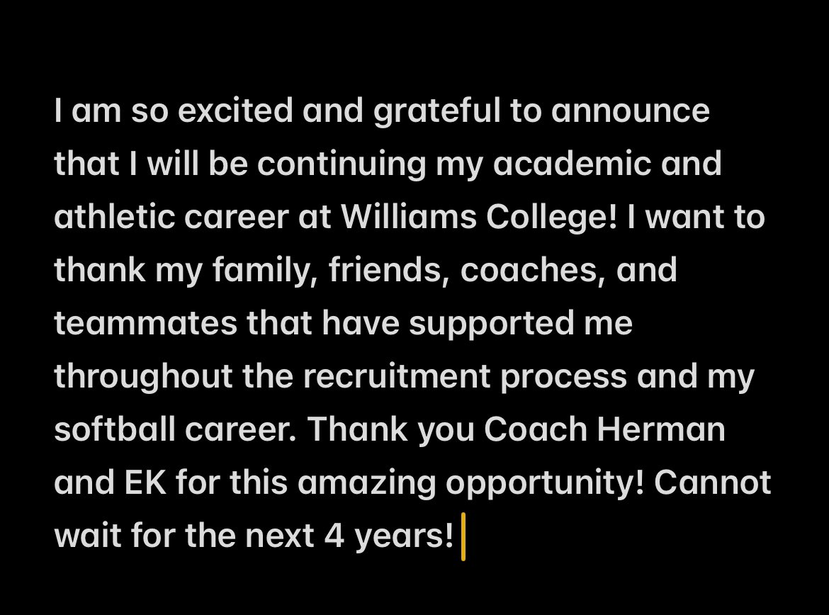 Annabella Rychetsky ‘25 tweet media