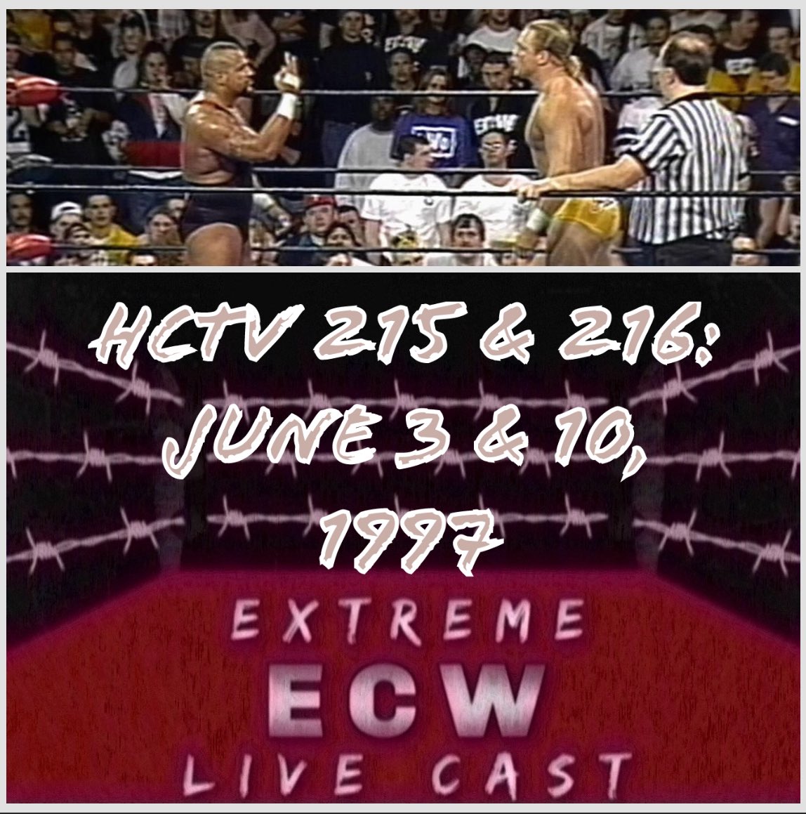 Now Available!!

Ep 99 of the Extreme ECW Live Cast!

We are covering ECW Hardcore TV 215 &amp; 216 from June 3 &amp; 10, 1997

Available exclusively on the <a href="/BTT_Podcast/">Booking The Territory 🎙</a> $5 Patreon tier 

Patreon.com/bookingtheterr… 

Hosts: <a href="/MPRU83/">Mike Pru</a>  <a href="/JohnVanDamage/">_</a> <a href="/LeoWyatt85/">Rick Beebe</a> 

#ECW #BTTJVGoonSquad