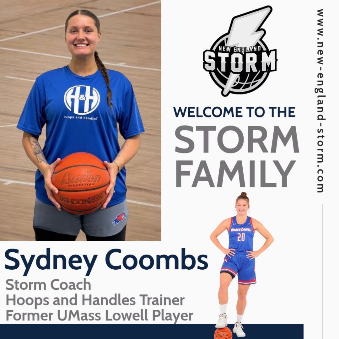 We would like to welcome Sydney Coombs to the NE Storm Coaching Staff this spring! 
Sydney will coaching our middle school and High School girls teams this Spring/Summer! #NEStorm