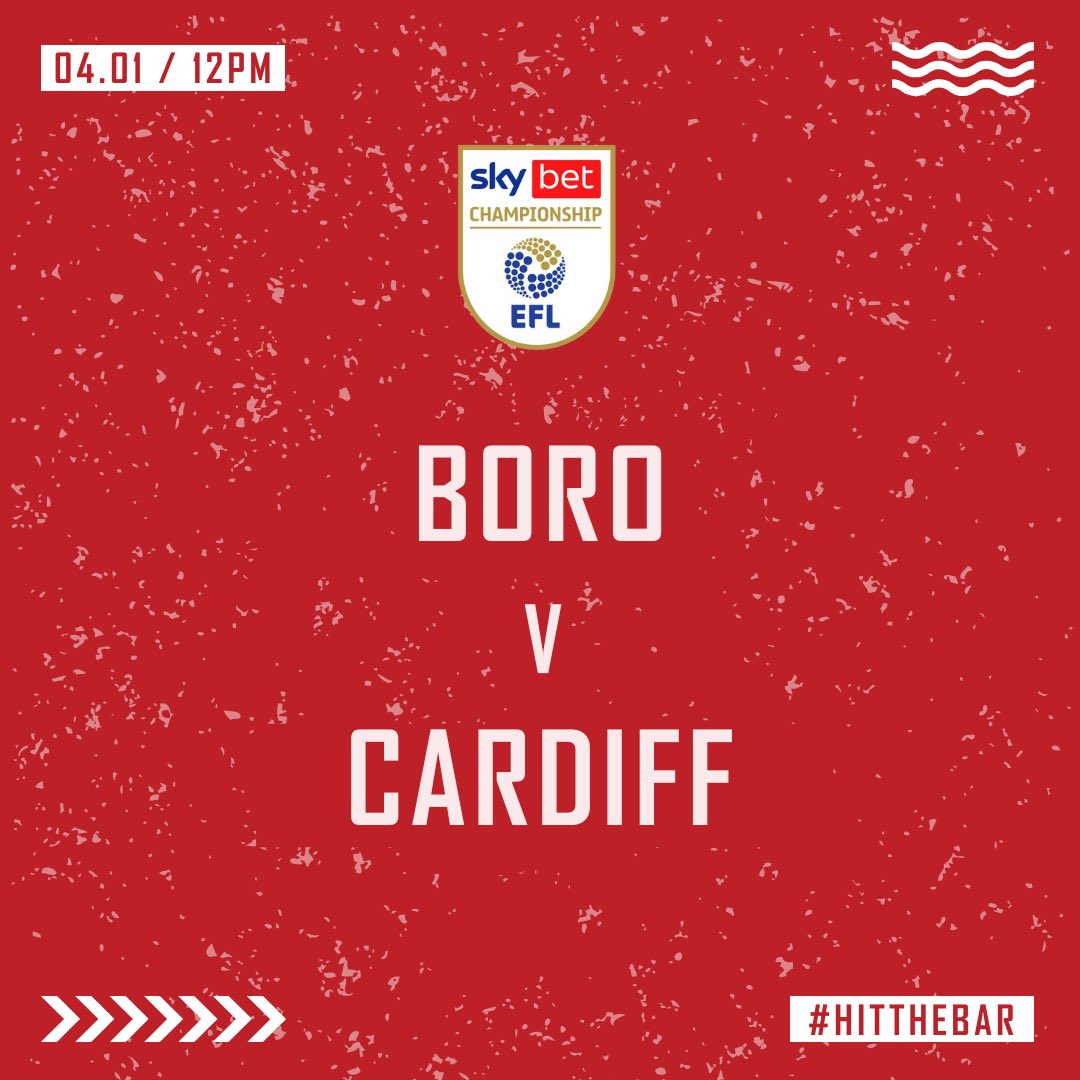 HIT THE BAR (@hitthebarltd) on Twitter photo #HitTheBar today from 12PM for <a href="/Boro/">Middlesbrough FC</a> v <a href="/CardiffCityFC/">Cardiff City FC</a> ⚽️
We will be open both before and after the match as usual! 🍺
1 Bridge Street East.
#UTB #HitTheBar today from 12PM for <a href="/Boro/">Middlesbrough FC</a> v <a href="/CardiffCityFC/">Cardiff City FC</a> ⚽️
We will be open both before and after the match as usual! 🍺
1 Bridge Street East.
#UTB