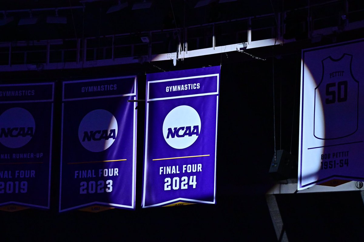 LSU Gymnastics tweet media