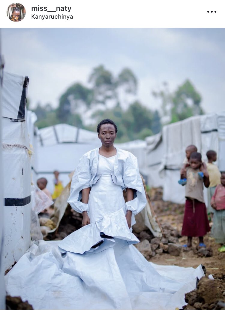 RichardChubaka's tweet photo. My first artistic favorite in 2025 is a photograph taken in the Kanyaruchinya war displacement camp in North Kivu, eastern DRC. I called it "Miss Resilience"... Art that advocates. Well done, Miss Naty. ✊🏽🇨🇩

https://t.co/Yx5hP2UdEe https://t.co/WLi4MwIjN0