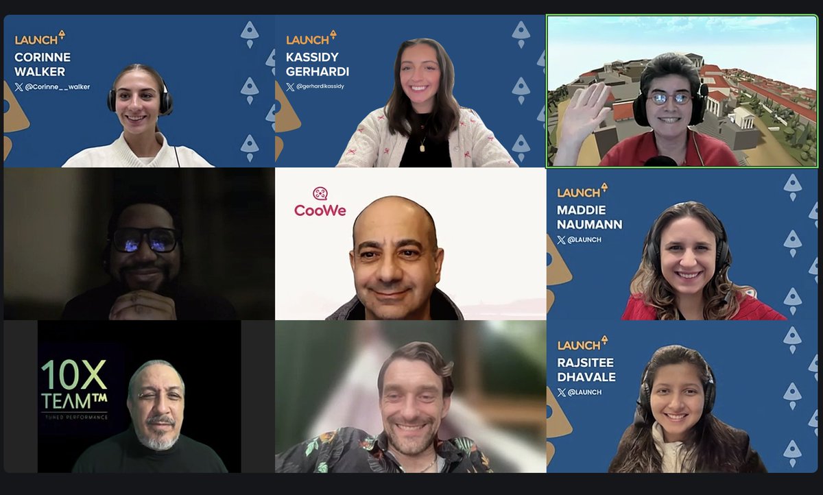 I always love connecting with the Founder Fridays VIRTUAL Crew! 🙌

These meetups happen on the first Friday of every month, online and in cities around the world 🌎

Next meetups are on Feb 7th—join us in person or online! app.getriver.io/twist

<a href="/LAUNCH/">LAUNCH</a> <a href="/twistartups/">This Week in Startups</a> @jason