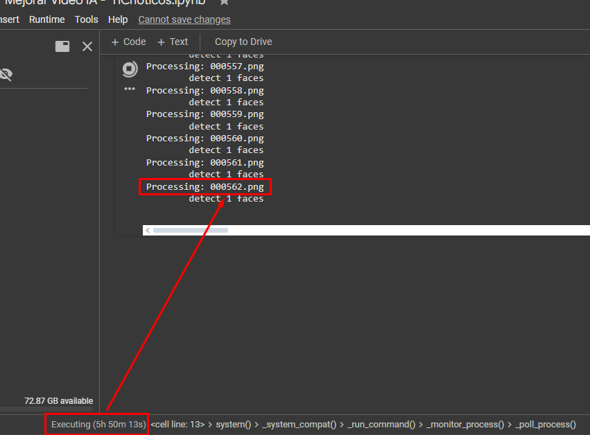 martxno_dev's tweet image. Seis putas horas y recién lleva 562 fotogramas de 1800, esto tira para unas 12 horas como mínimo.

P.D: Estoy subiendo la calidad de un video con una #IA llamada #CodeFormer y el script de la calidad lo encontré en un video de @ticnoticos (Incluido el tutorial de como hacerlo).
