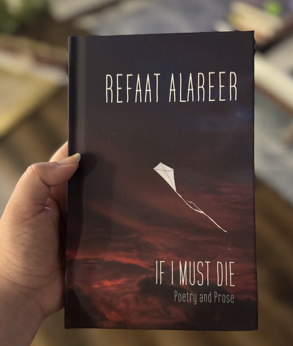 Sana Saeed (@sanasaeed) on Twitter photo Don't recall ever holding a book and feeling an immediate surge of tears. A narrator of Palestine, of an unfathomable loss that ultimately snatched him away from us too. Don't recall ever holding a book and feeling an immediate surge of tears. A narrator of Palestine, of an unfathomable loss that ultimately snatched him away from us too.