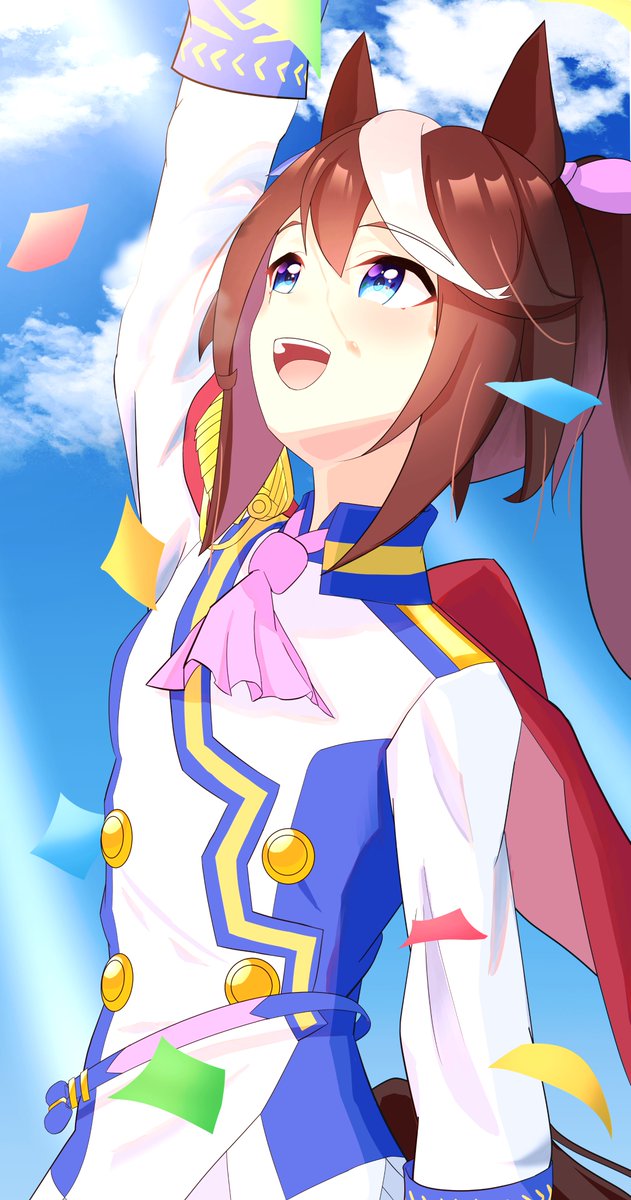 koamaru21's tweet photo. テイオー！
#ウマ娘 
#トウカイテイオー https://t.co/OOBEhN5N82