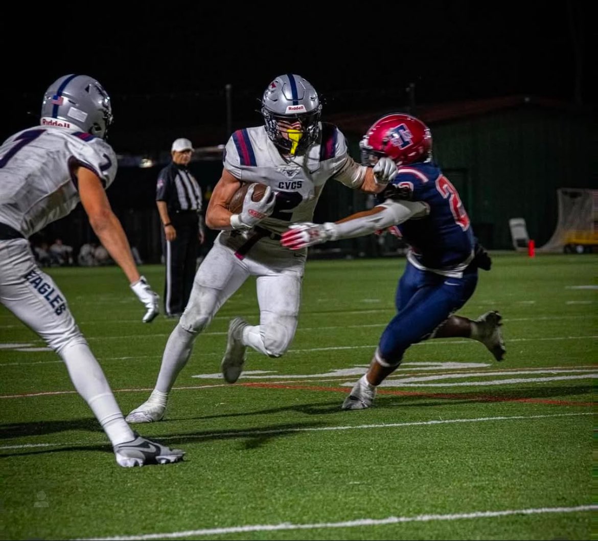 Blessed to be chosen for the South Team in the OC All Star Game! <a href="/CoachCamCVCS/">Brandon Camarillo</a> <a href="/cvcsfootball/">cvcsfootball</a> <a href="/mikehuntley63/">Michael Huntley</a> <a href="/Coach_Grisham/">Tyler Grisham</a> <a href="/Coach__Osborne/">Tyler Osborne</a> <a href="/GregBiggins/">Greg Biggins</a> <a href="/Jacobbsmithh_40/">Jacob Smith</a> <a href="/SteveFryer/">Steve Fryer</a>