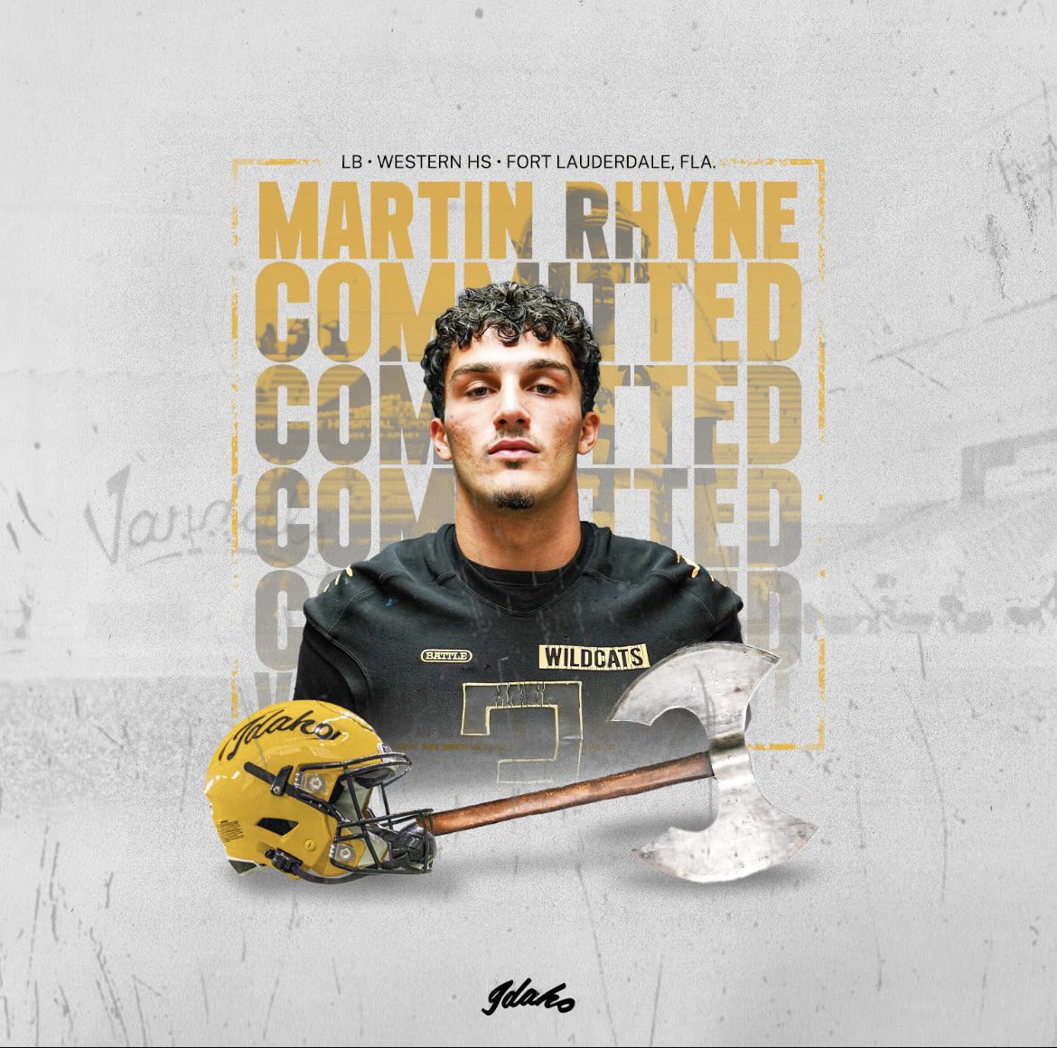 Martin Rhyne (@martinrhyne24) on Twitter photo COMMITTED!! #GOVANDALS #AGTG <a href="/Coach_Dennison/">Cort Dennison</a> <a href="/CoachTFord/">Thomas Ford Jr</a> <a href="/VandalFootball/">Idaho Football</a> <a href="/Maine_Event99/">CoachJT9</a> <a href="/TheCribSouthFLA/">Frank Tucker</a> <a href="/CoachRack75/">Adam Ratkevich 🇺🇸 #BattleReady</a> COMMITTED!! #GOVANDALS #AGTG <a href="/Coach_Dennison/">Cort Dennison</a> <a href="/CoachTFord/">Thomas Ford Jr</a> <a href="/VandalFootball/">Idaho Football</a> <a href="/Maine_Event99/">CoachJT9</a> <a href="/TheCribSouthFLA/">Frank Tucker</a> <a href="/CoachRack75/">Adam Ratkevich 🇺🇸 #BattleReady</a>