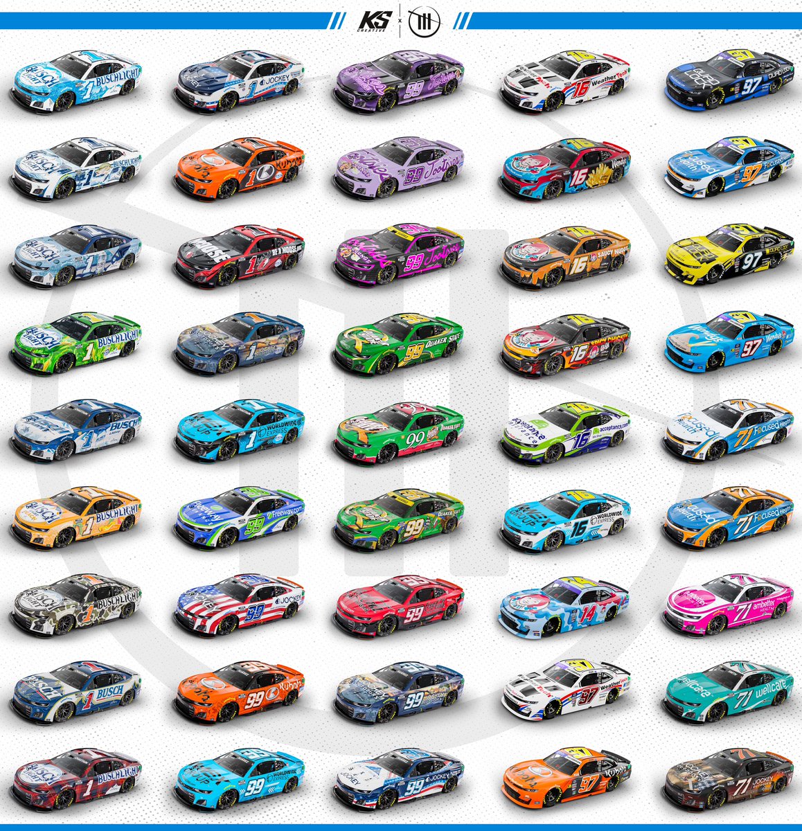 Better late than never…2024 was another epic year with 45 designs on track!

So thankful to work with all of our great partners <a href="/TeamTrackhouse/">Trackhouse Racing</a>! BIG things ahead in 2025 👏🏻
