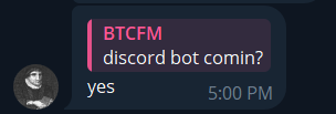 BTCFM tweet media