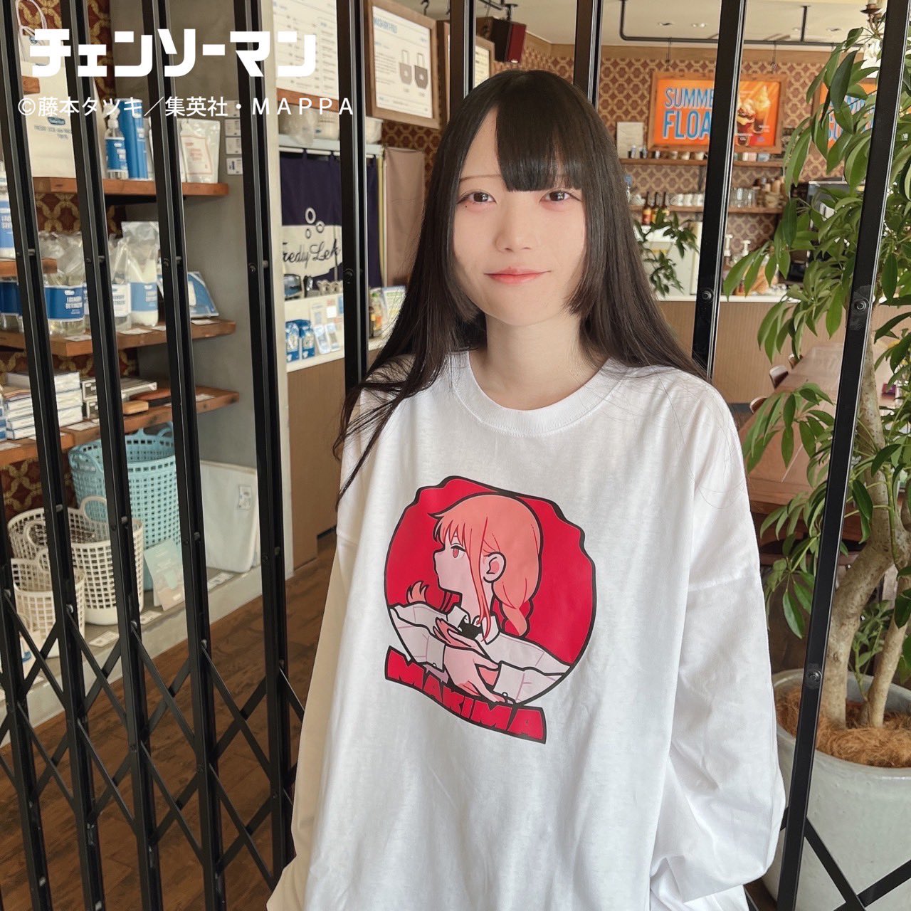 【超希少】チェンソーマン 美好よしみコラボ コベニ ロンT Lサイズ 新品 超希少】チェンソーマン 美好よしみコラボ コベニ ロンT Lサイズ
