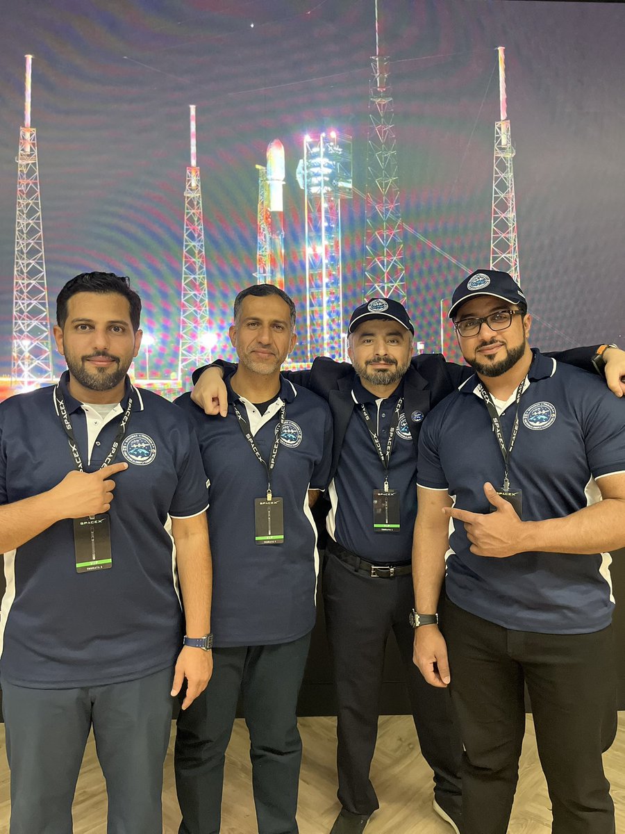 Today is the day!!!!
Wish us luck as we prepare to launch our 6th satellite today

This project has been a four-year journey of dedication, hard work, and perseverance, leading us to this defining moment

The dream becomes reality today

توكلنا على الله 🤲

#SpaceX #THURAYA4