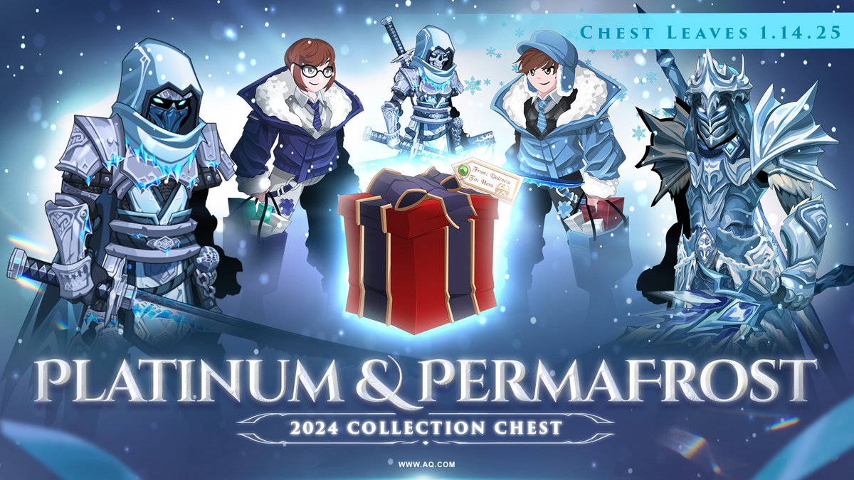 Alina_AE's tweet image. Good news! We've gotten a lot of requests for our holiday events to be extended.  We don't want anyone to miss out, so to help keep the /cheer going strong in the New Year, all our Frostval events + AC bonus will be available until Tuesday, January 14th. AQ.com