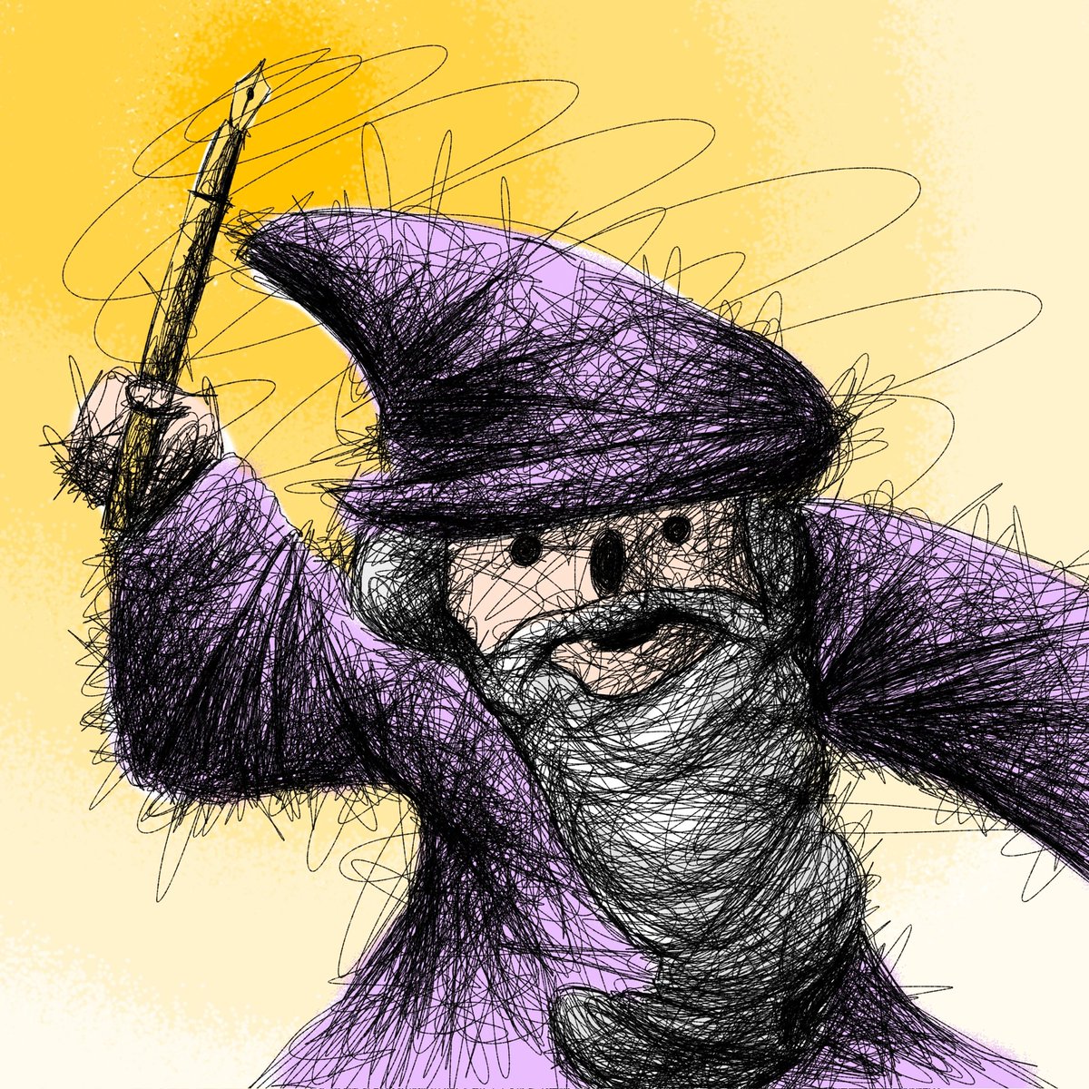 Amaganic_NFT's tweet photo. My fanart for @bitcoinwizardry
10k PFP Collection
#BitcoinWizardry #NFT https://t.co/zXSxlGJawo