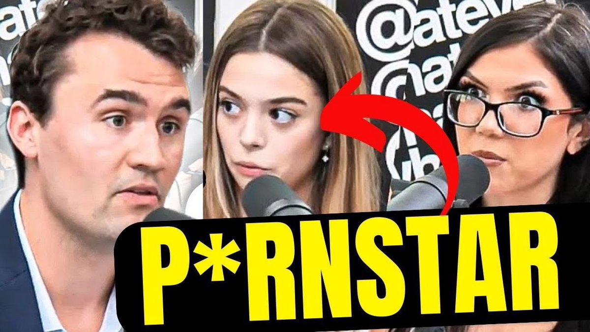 Charlie Kirk of turning point and Michael Knowles of the daily wire,  platform the only fan girls on the whatever podcast. Kirk posts videos with  these porn stars on TPUSA faith of
