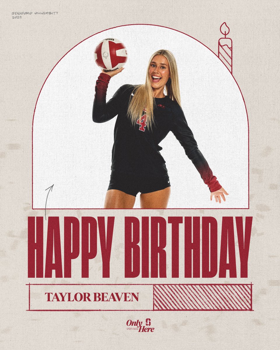 Celebrating you today, <a href="/taylorbeaven6/">tbev</a> 🥳🧁🎈

#GoStanford