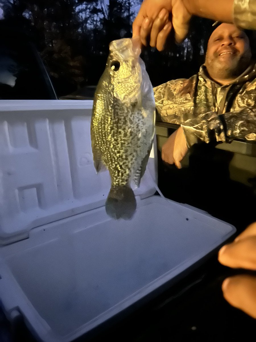 Back in The Sip! There’s nothing like hunting and crappie fishing this time of the year! #BoomerSooner