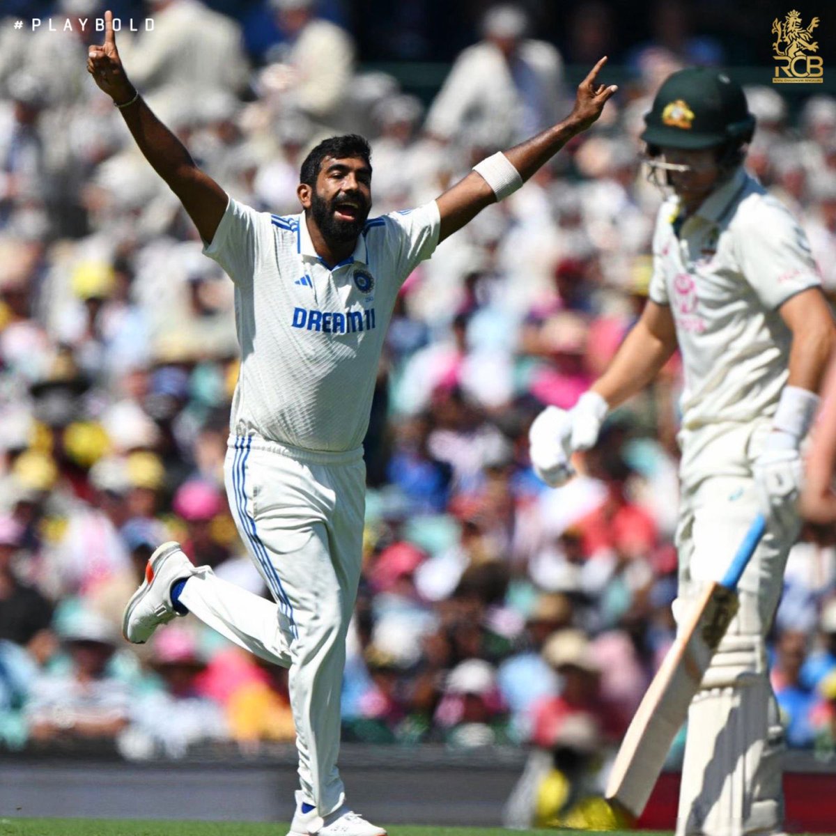 gurjinderBal13's tweet image. 🚨Lunch Day 2 
Australlia 101/5.
Trial by 84 Runs.

Bumrah and Siraj 2 Wickets Each, Prasidh 1 Big wicket of Smith.
#INDvsAUS #SCGTest