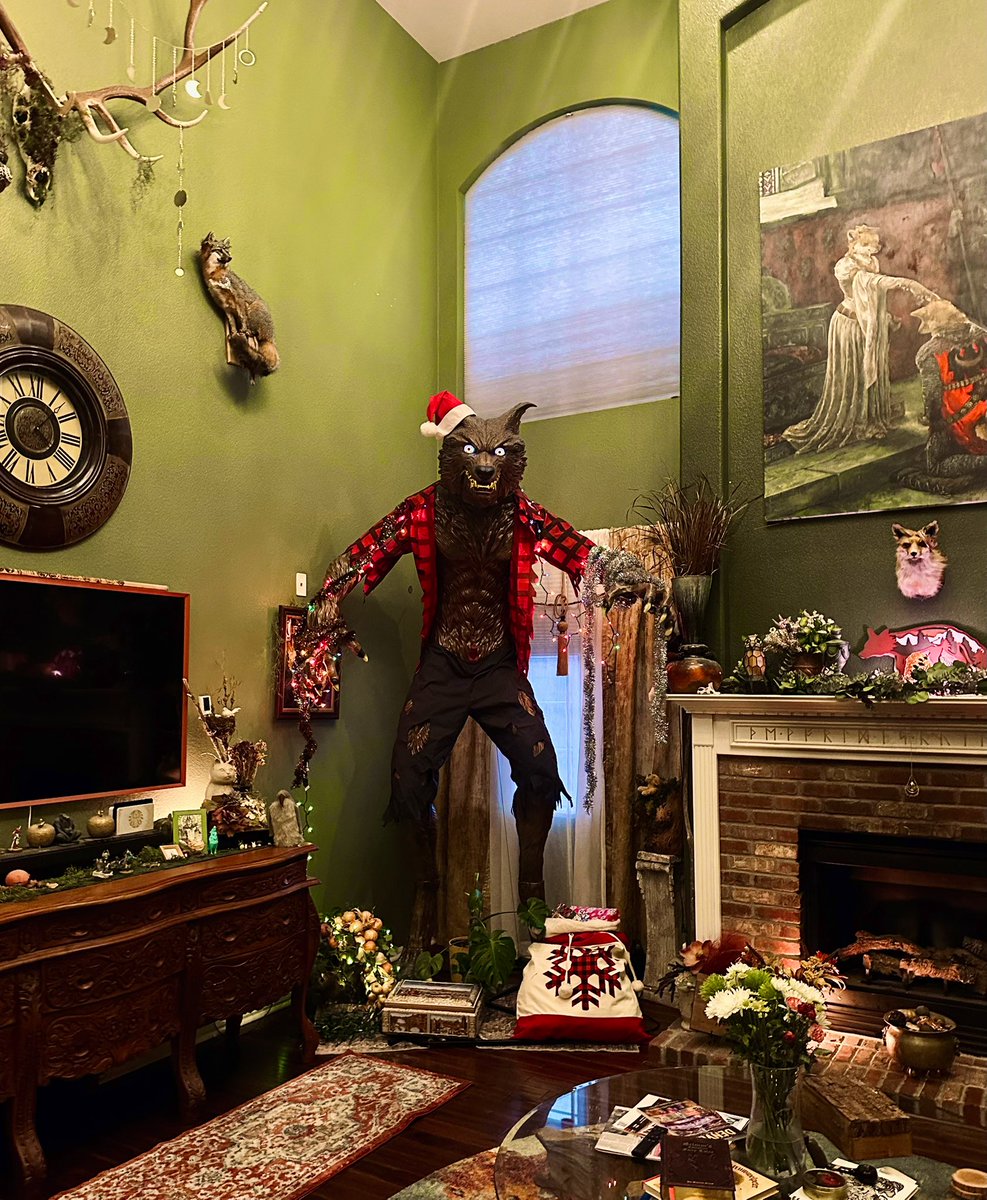 Dunno if I ever showed off our xmas decorations on here 😂