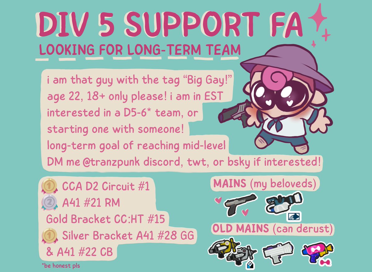 back into the FA fray for now!! boosts appreciated and mmaybe even a kissy on the forehead even…