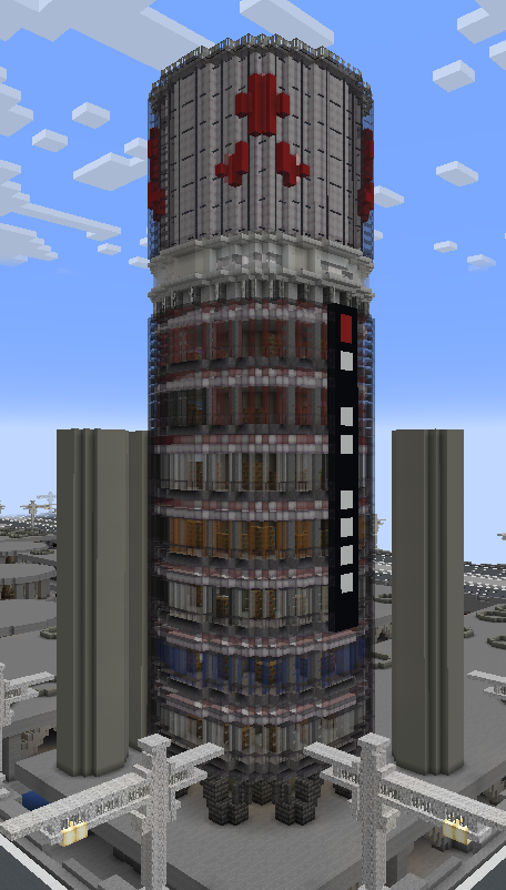 coe_des's tweet image. San-ai Dream Center
(Nightview in Minecraft & Nightview in 1970)
#minecraft建築コミュ ,#Minecraftbuilds ,#minecraft, #マイクラ ,#マイクラ建築