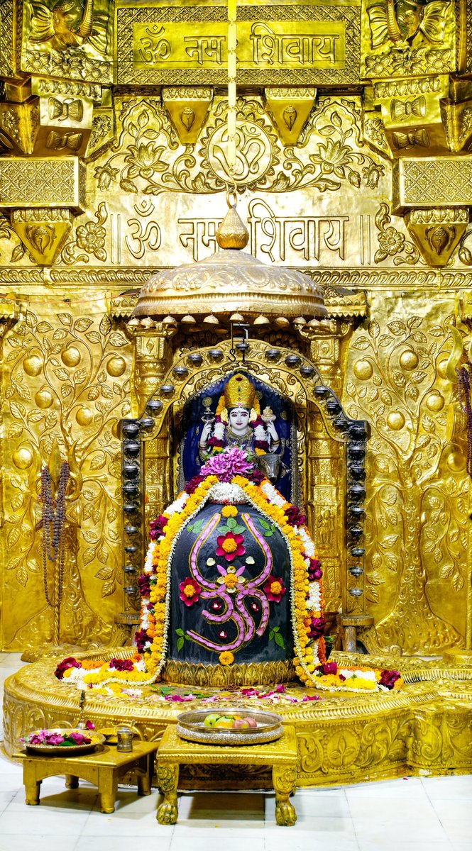 12Jyotirling's tweet photo. श्री सोमनाथ ज्योतिर्लिंग जी के आज के  मंगला शृंगार आरती दिव्य दर्शन 04.01.2025 https://t.co/dPDyXwOIVX